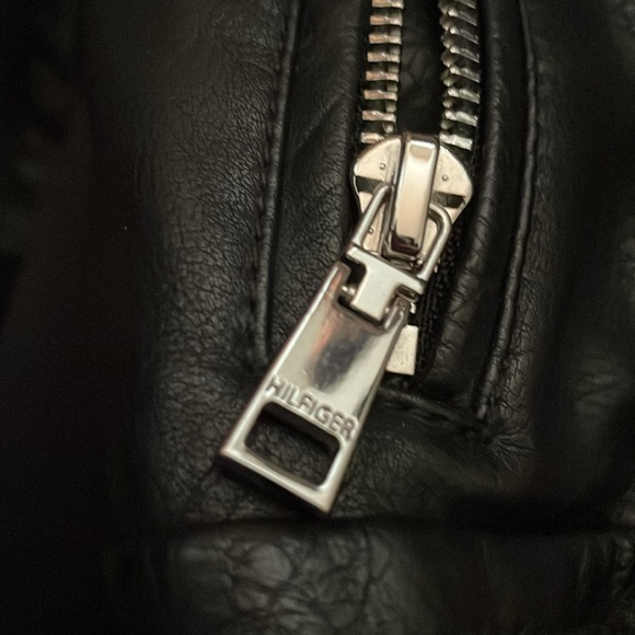 Tommy Hilfiger faux leather jacket - Picture 9 of 11